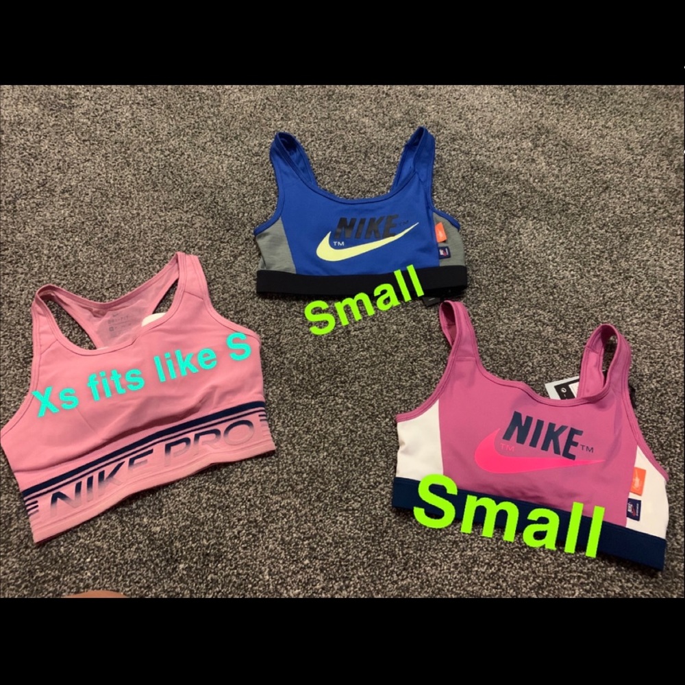 NIKE sport bras